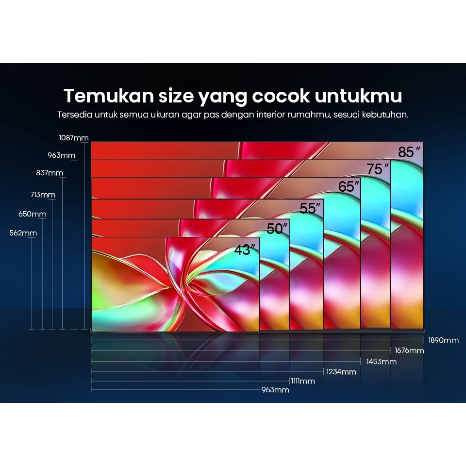 Hisense Hisense VIDAA 43" Inch 43E7Q
