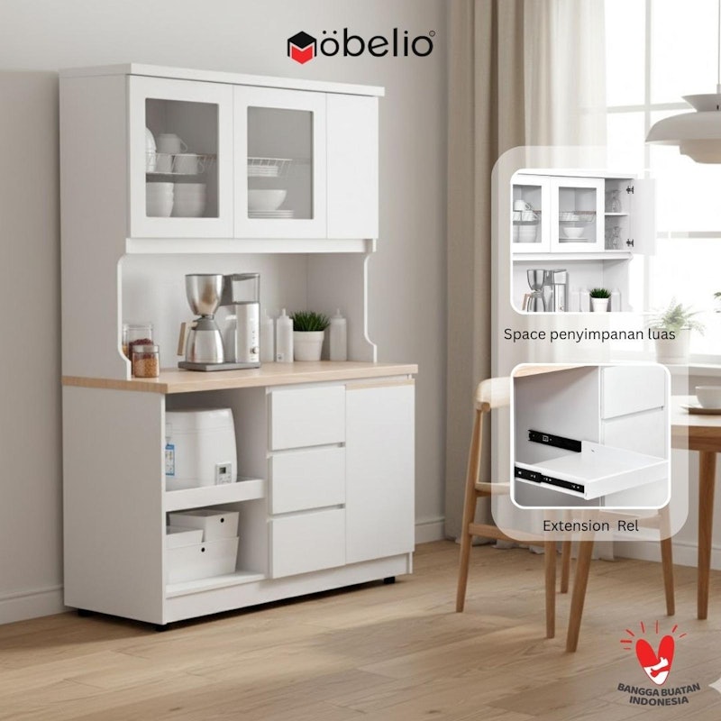 Möbelio Kitchen Set Minimalis Modern 4