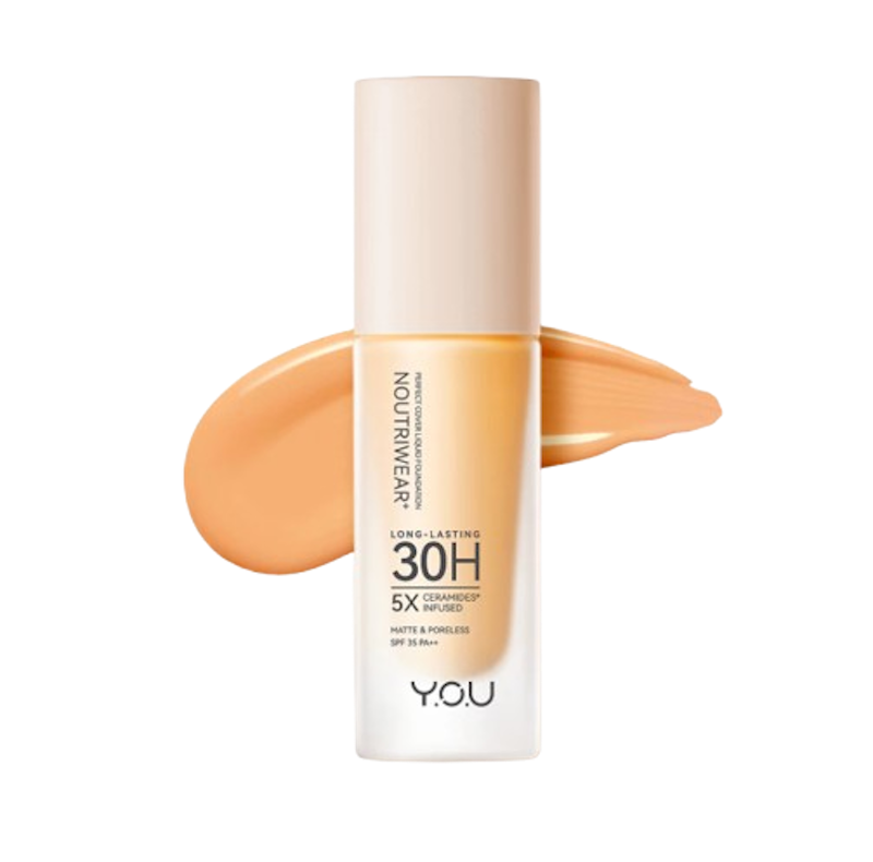 24H NoutriWear+ Velvet Liquid Foundation W709 Sand Beige 1