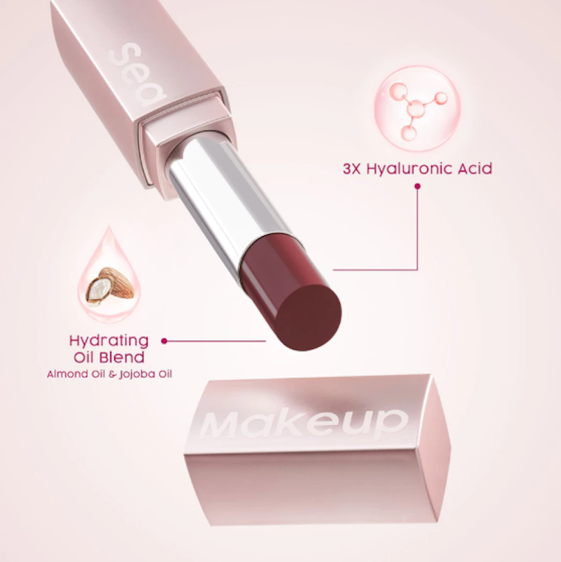 Sea Makeup Gleam Luster Tinted Lip Balm Luna 2