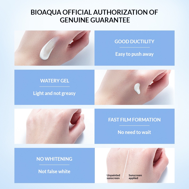 BIOAQUA Sunscreen Gel SPF 50 PA+++ 