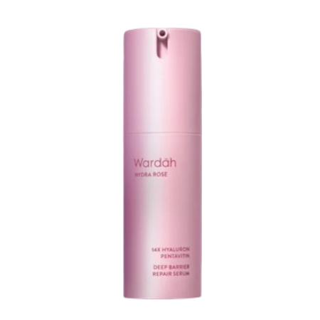 Wardah ｜ Hydra Rose 14X Hyaluronic Pentavitin Deep Barrier Repair Serum 