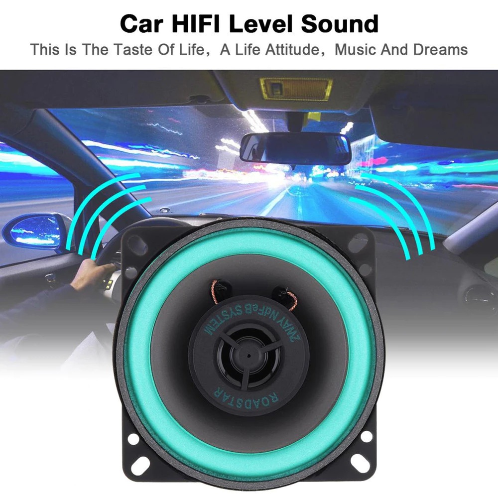 SMART ROADSTAR Speaker Coaxial Mobil HiFi 4 Inch   VO-402 