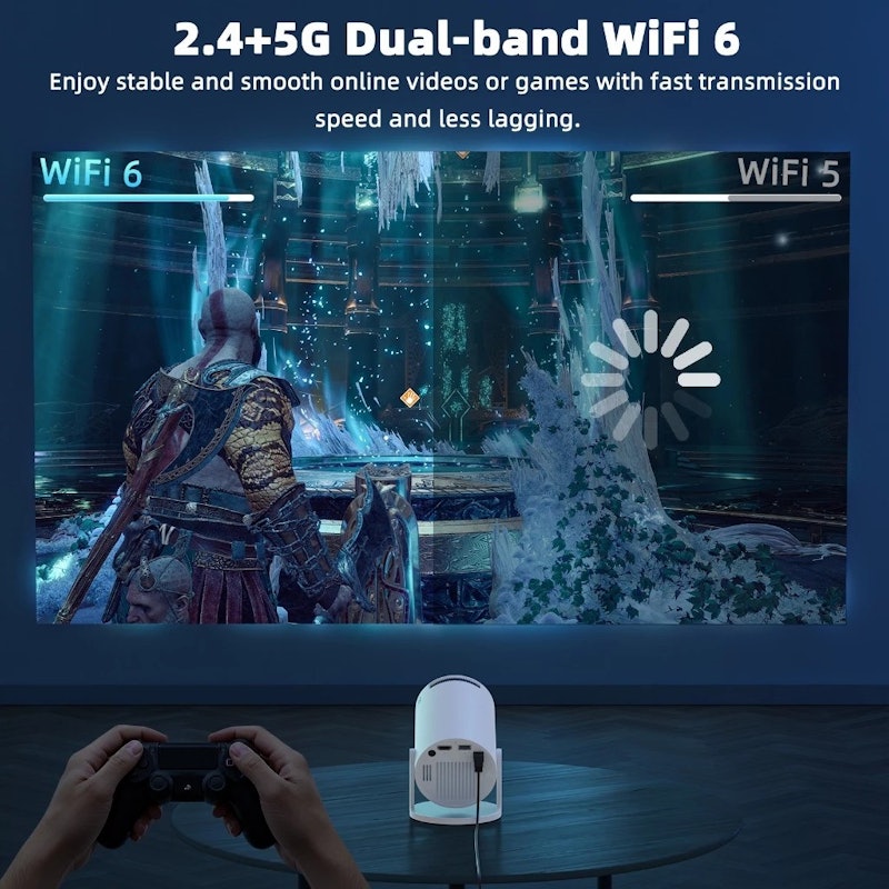 Goojodoq Portable Mini Projector 5