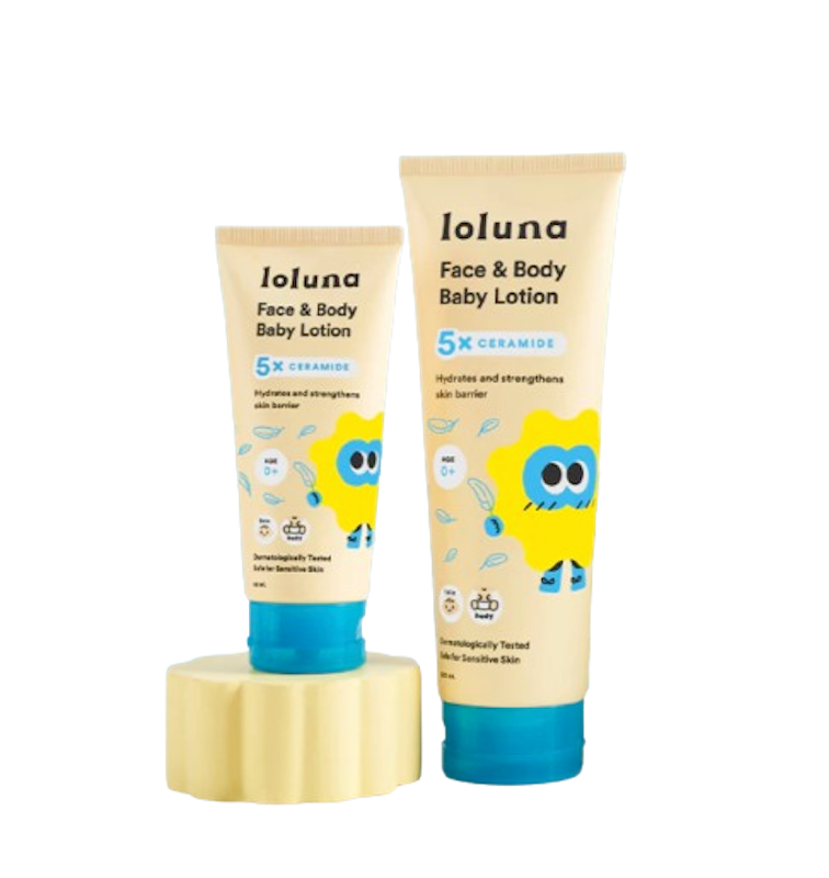 Loluna Face & Body Baby Lotion 1