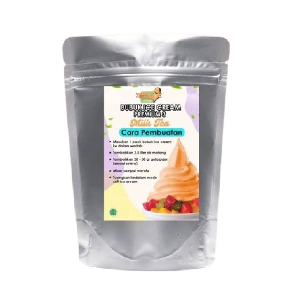 SEDUHIN Bubuk Ice Cream V3 Milk Tea 1 kg