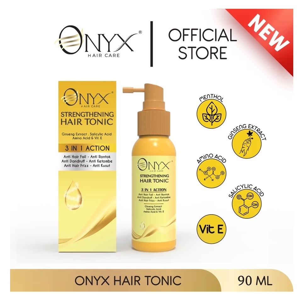 Gloria Origita Cosmetics Onyx Strengthening Hair Tonic