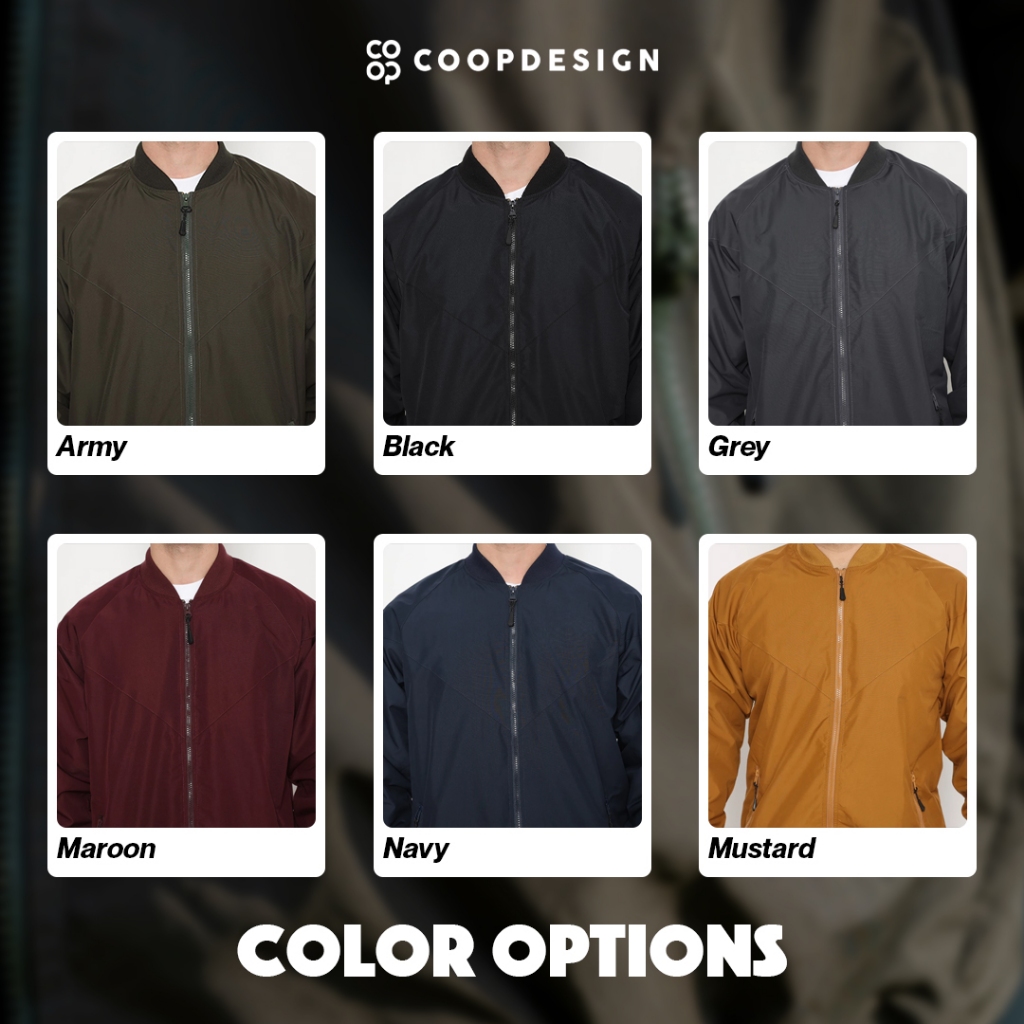  Coop Design Damian Bomber Windbreaker