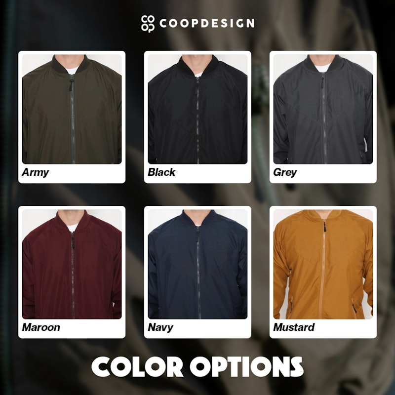 Coop Design Damian Bomber Windbreaker 4
