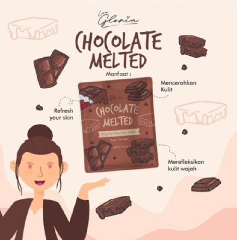 Day By Day Face Mask Chocolate Melted 2