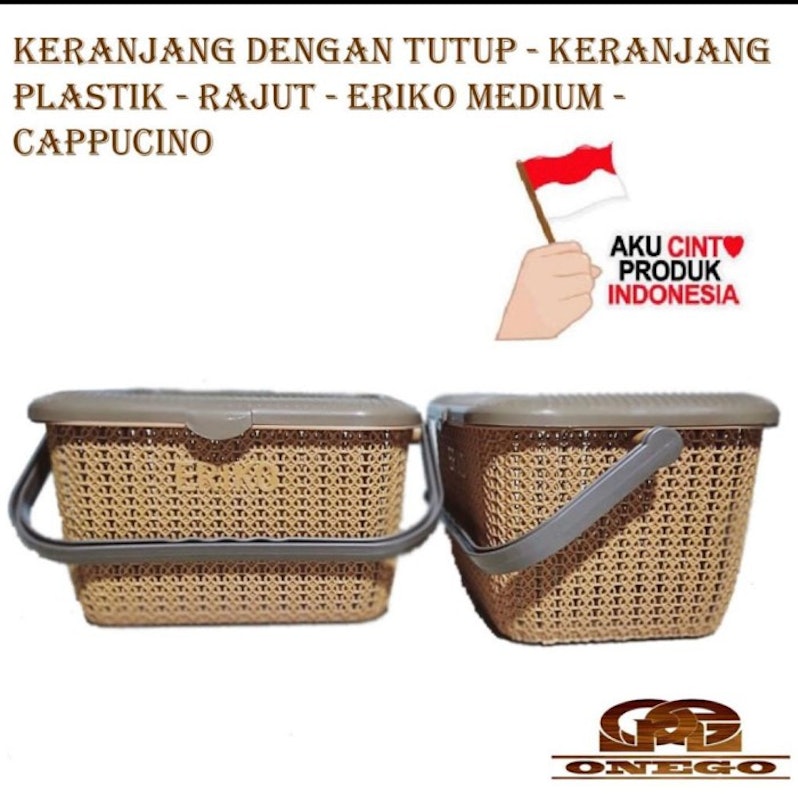 Keranjang Dengan Tutup - Eriko Medium 5