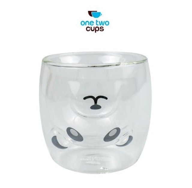 Double-Wall Glass Cute Panda ｜ BGD1