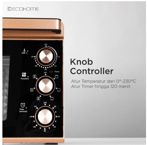  ECOHOME Electric Oven Noble Series