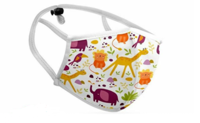 Fancy Art Protective Cloth Mask Kids