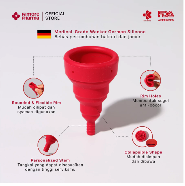 Filmore Pharma Filmore Girlfriend Menstrual Cup