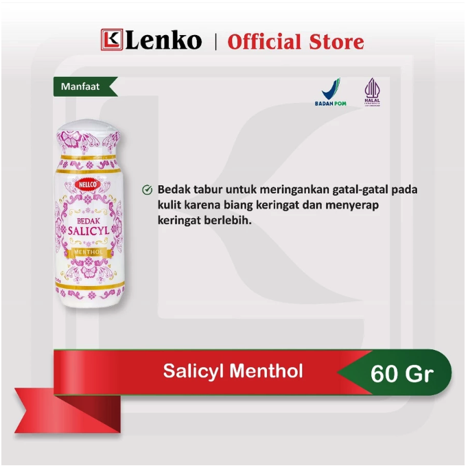 Nellco Indopharma Nellco Bedak Salicyl Menthol