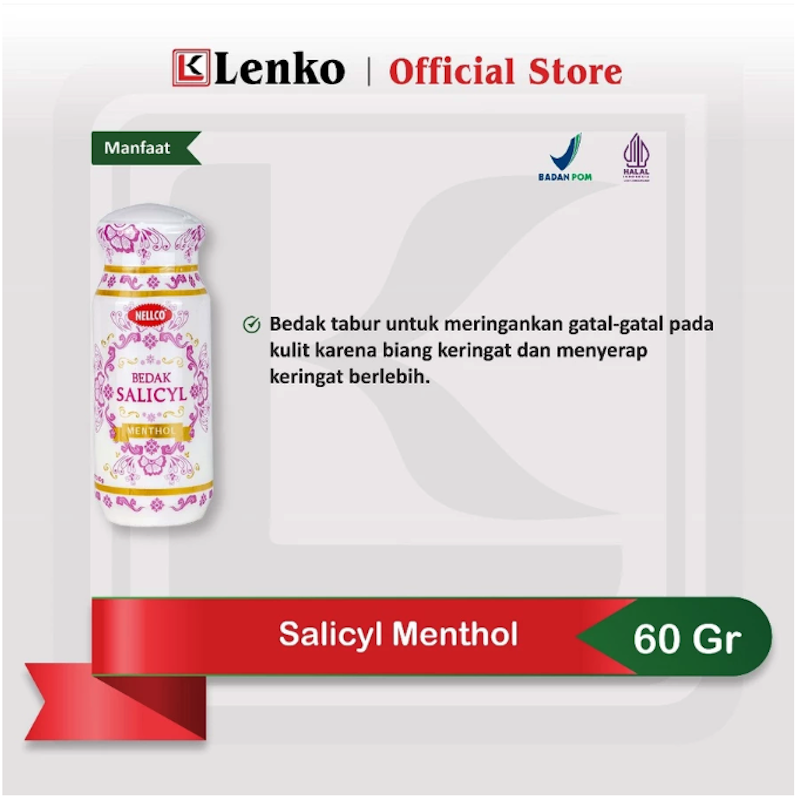 Nellco Bedak Salicyl Menthol 2