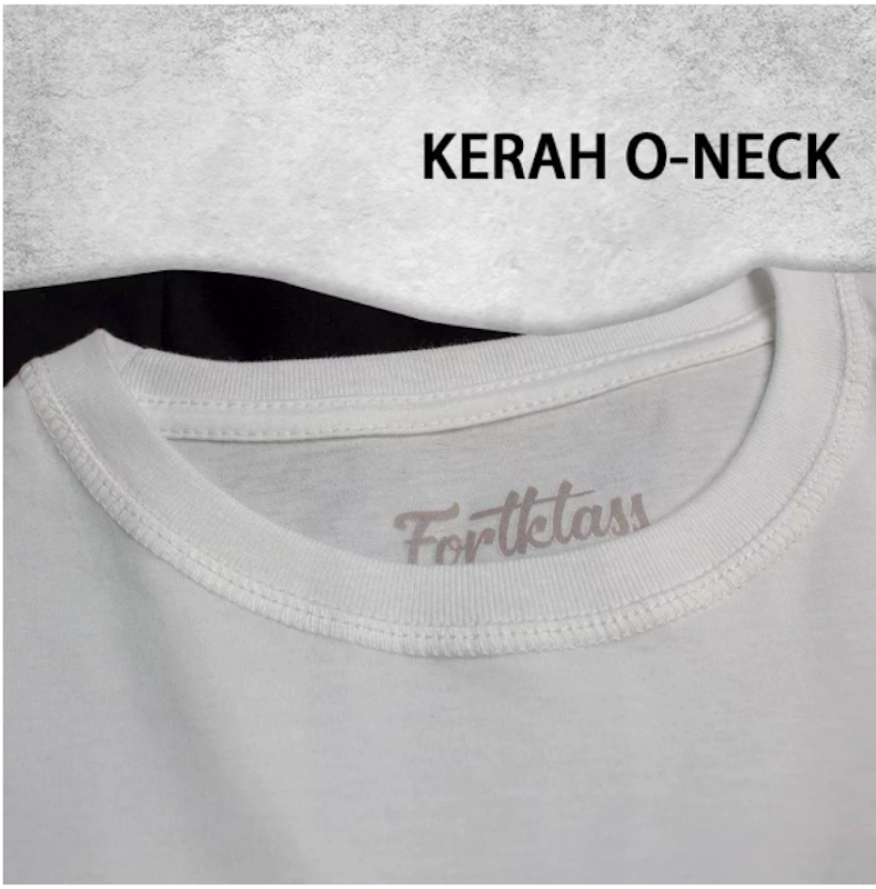 FortKlass Kaos Polos Pria Katun Combed 24s 3
