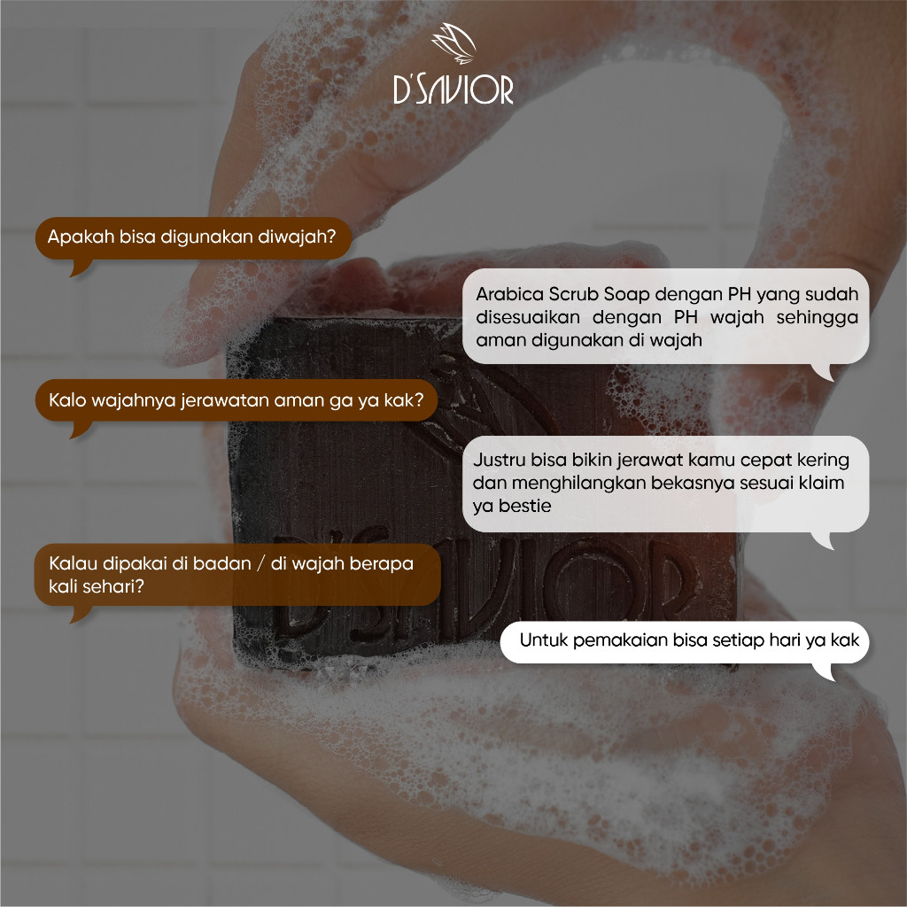 Maulana Haq D'Savior Arabican Scrub Soap