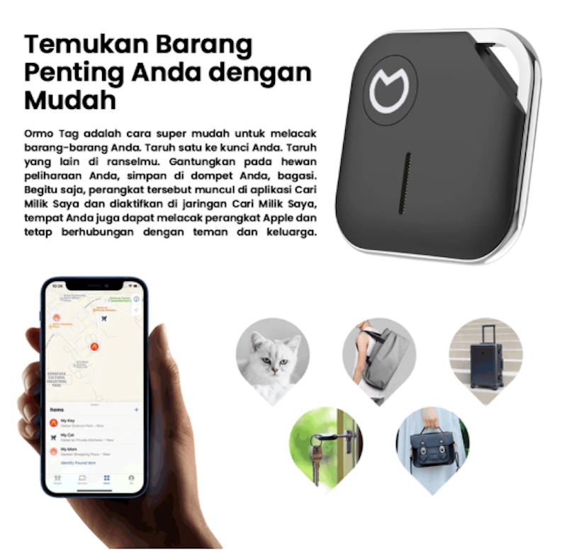 Ormo Tag Mini Smart Tracker 4