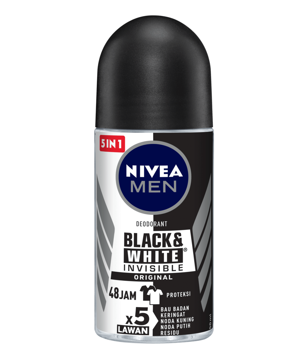 Nivea Men Black & White Invisible Original Deodorant Roll-On 