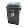 Krisbow Dust Bin 40L and Push Cover 1