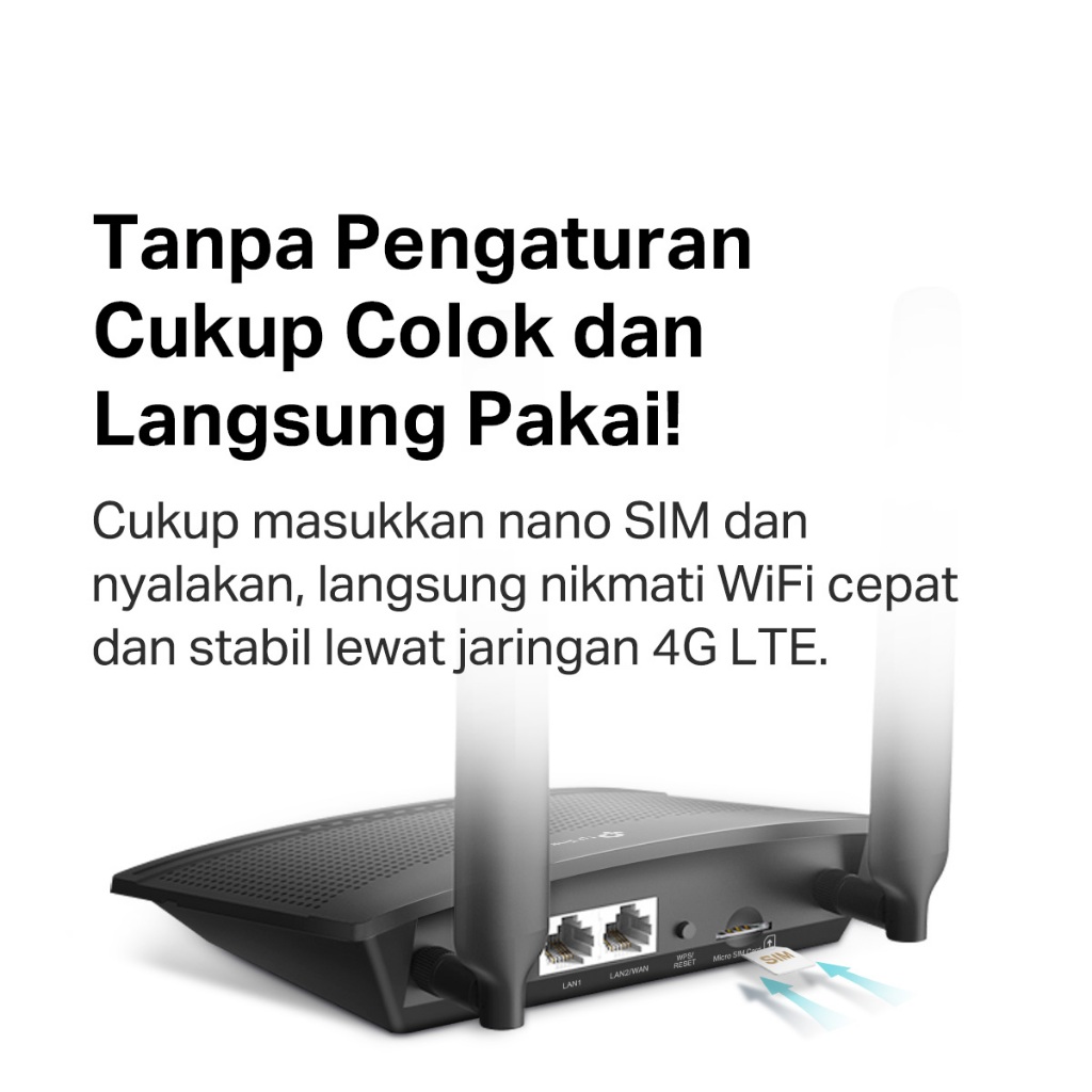 TP-Link Technologies TP-Link 300Mbps 4G WiFi Modem TL-MR100