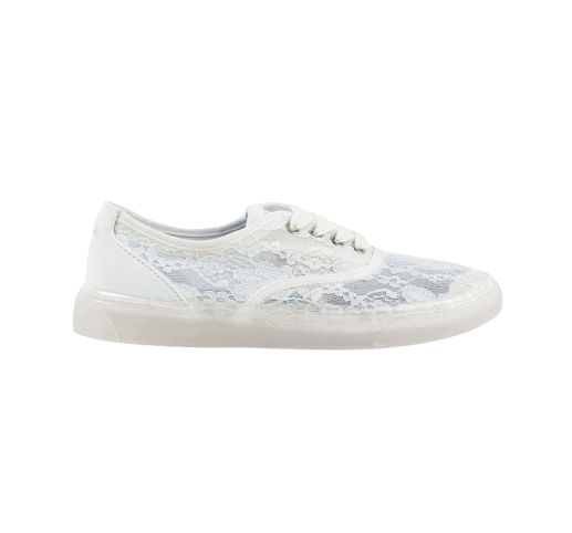 Sneakon Lace 2in1 White Women