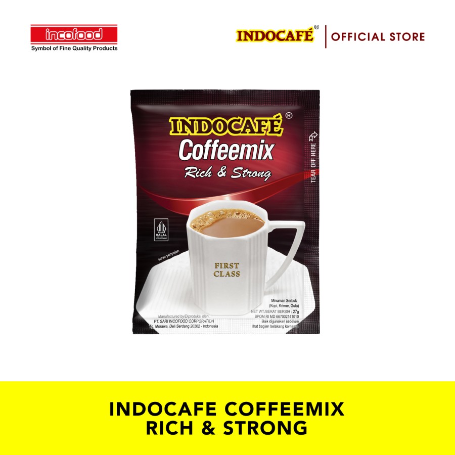 Indocafe Coffeemix Rich & Strong  3