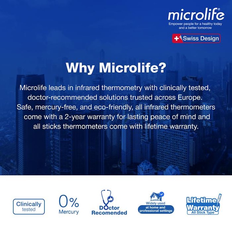 Microlife Flexible Tip Digital Thermometer 3