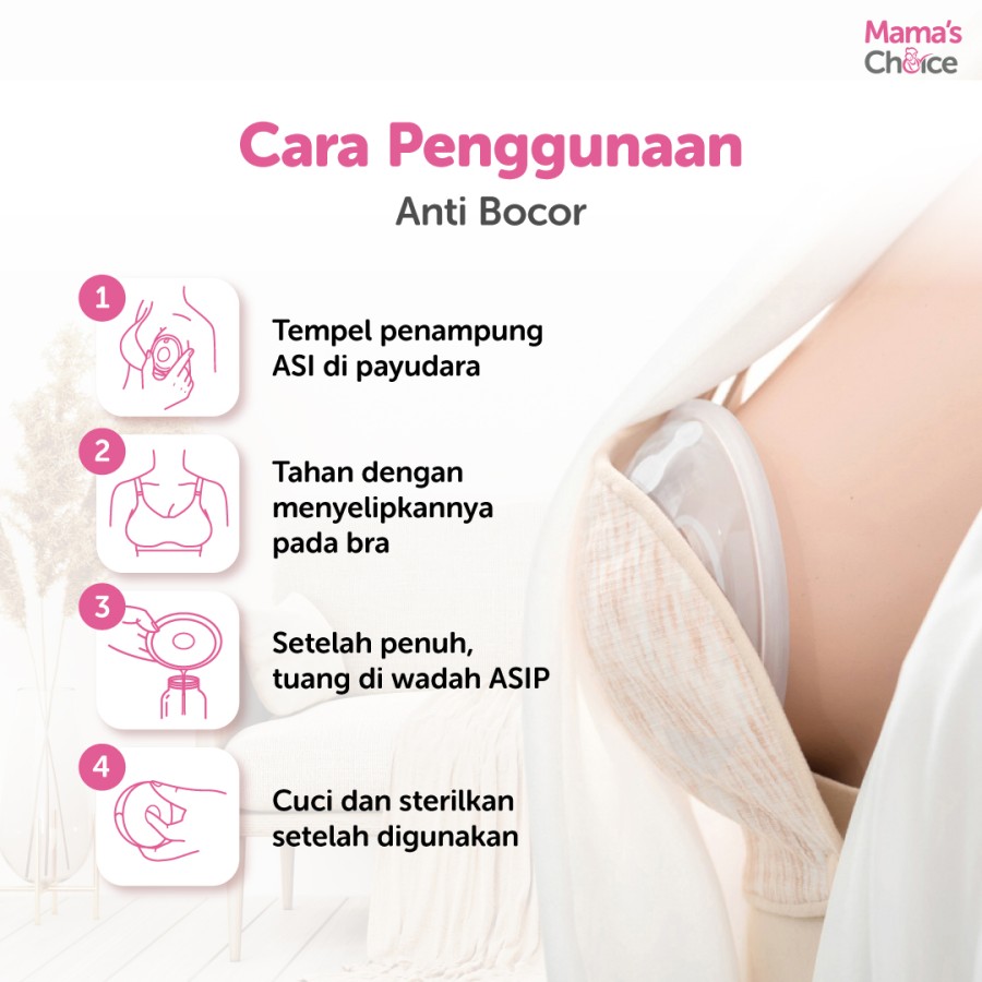 Mamac Distribusi Indo Mama’s Choice Breast Milk Collection Shells