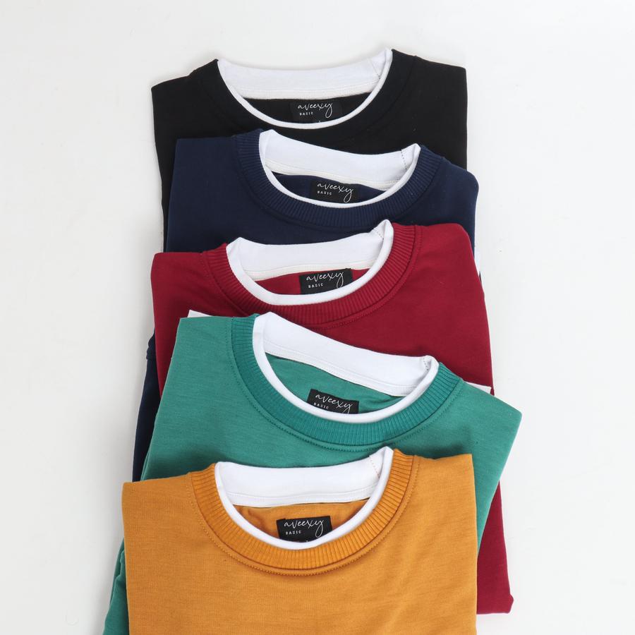  Aveexy Sweater Basic Korean Style