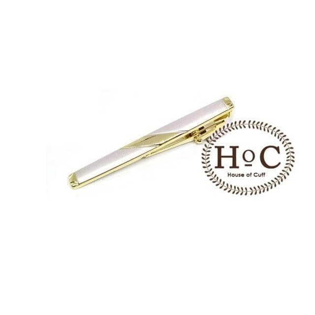 Pin Tie Gold Silver Bezel 06 1
