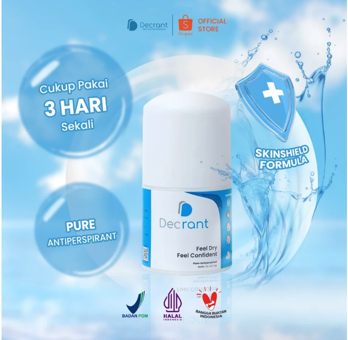 Miswak Utama Decrant Antiperspirant Original Roll On