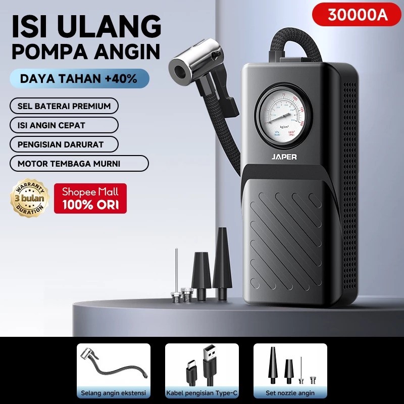 JAPER 3-in1 Jump Starter 5