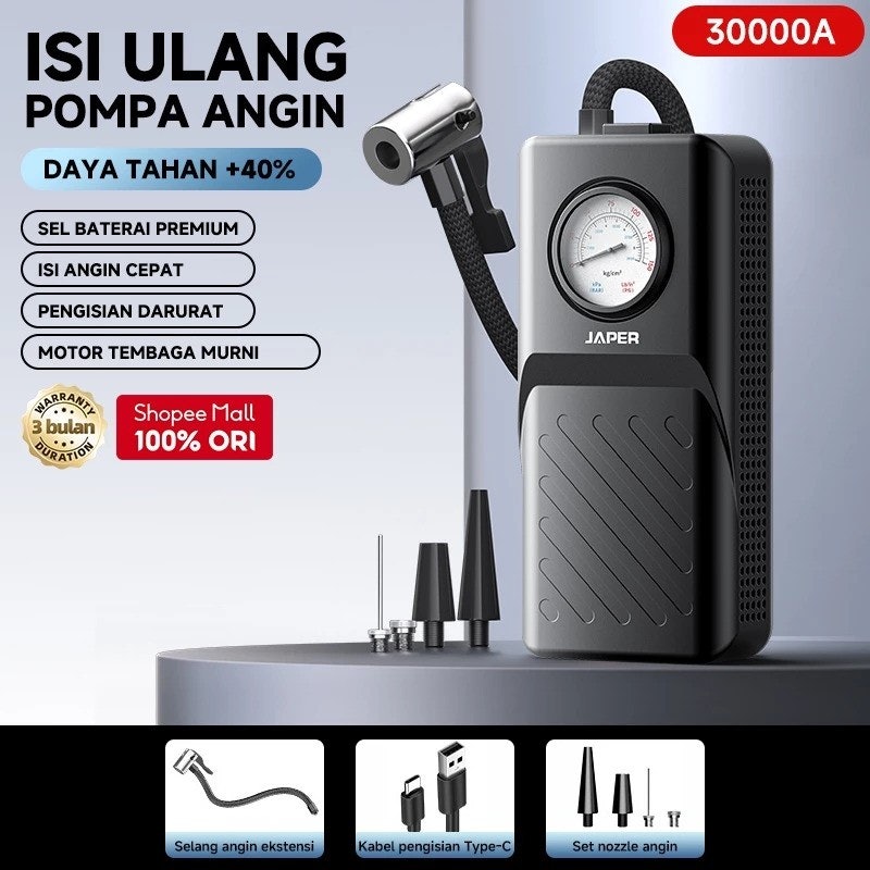 JAPER 3-in1 Jump Starter 5