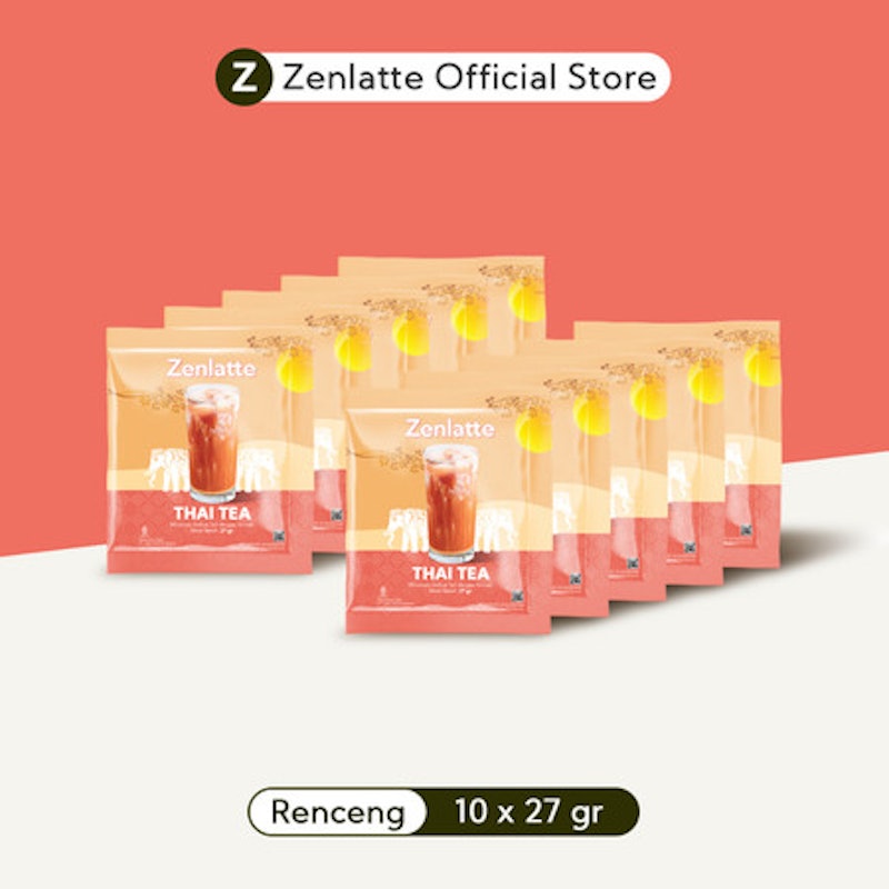 Zenlatte Thai Tea Pouch 3