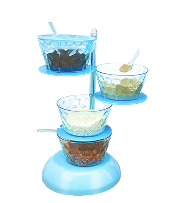 Tempat Bumbu Dapur Rak Putar 4 Susun 1414