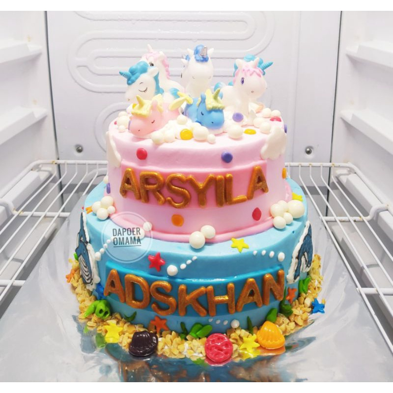 Dapoer O'MAMA  Kue Ulang Tahun Unicorn