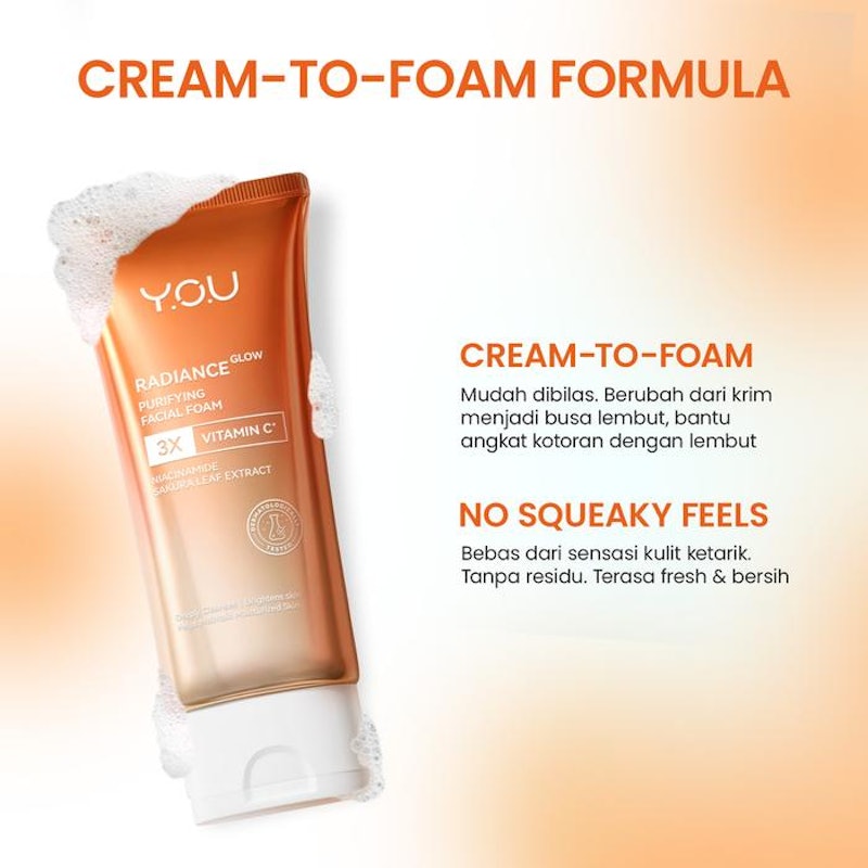 Radiance Glow Purifying Facial Foam 3