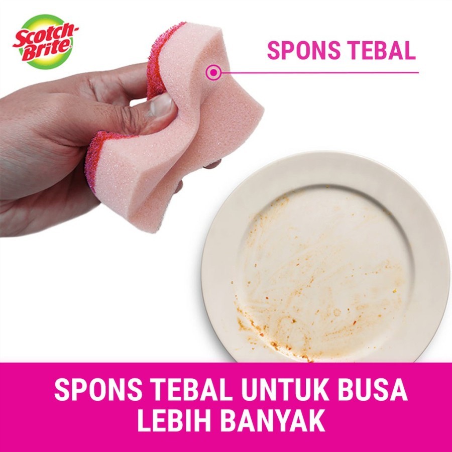 Scotch-Brite® Easy Clean Scrub Sponge 5