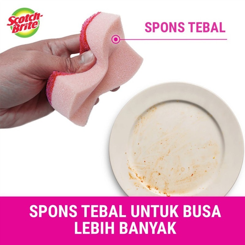 Scotch-Brite® Easy Clean Scrub Sponge 5