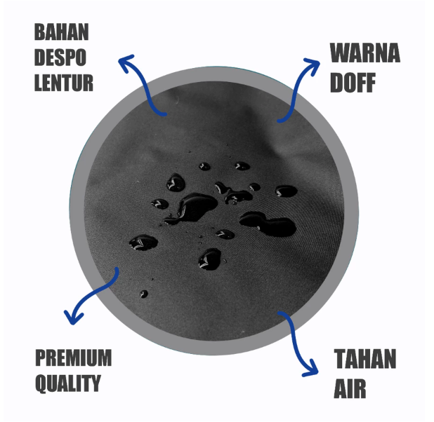  Confused Rompi Puffer Parasut
