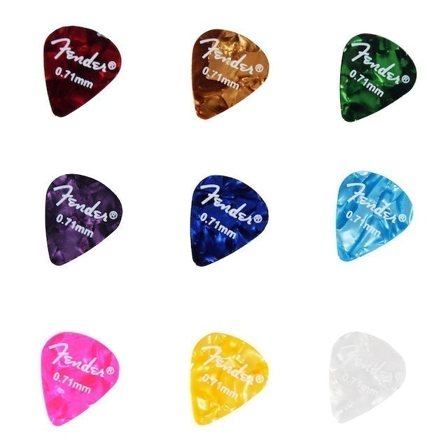 Fender Celluloid Pick Guitar 3