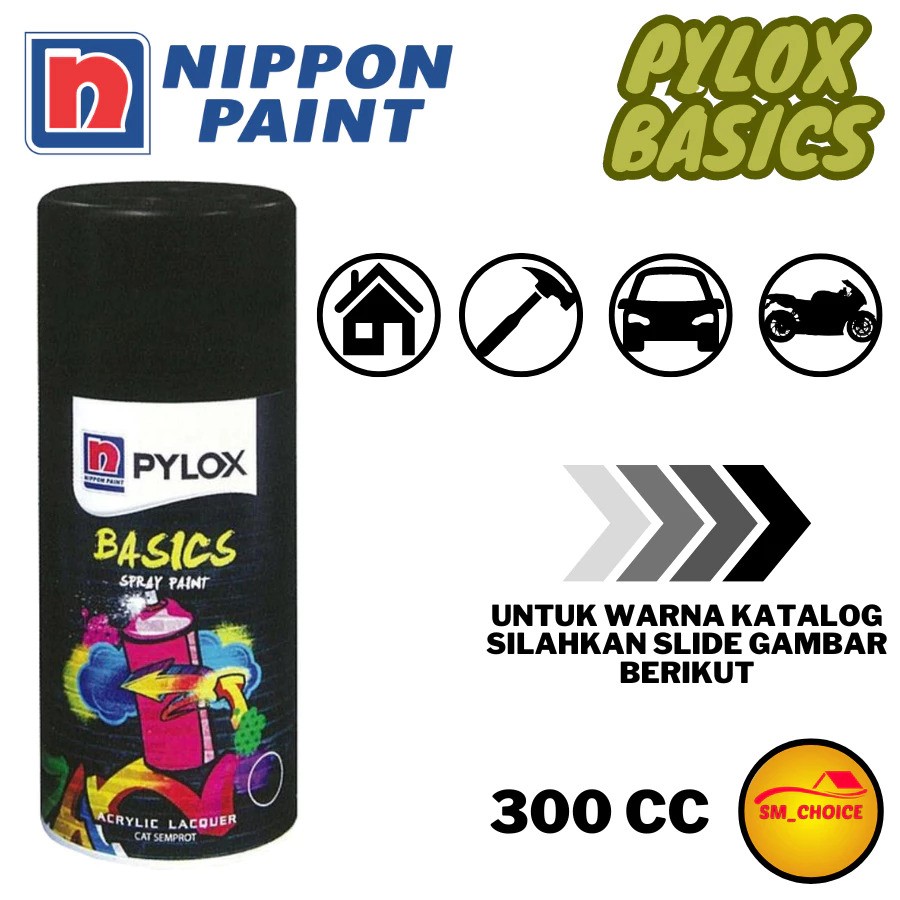 Nipsea Paint Indonesia Nippon Paint Pylox Basic Spray Paint
