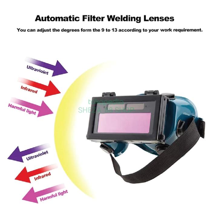  Worksite Welding Goggles Square DIN-10