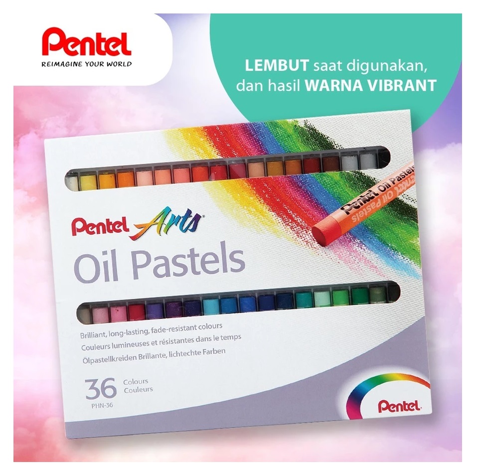 Pentel Arts Oil Pastels 2