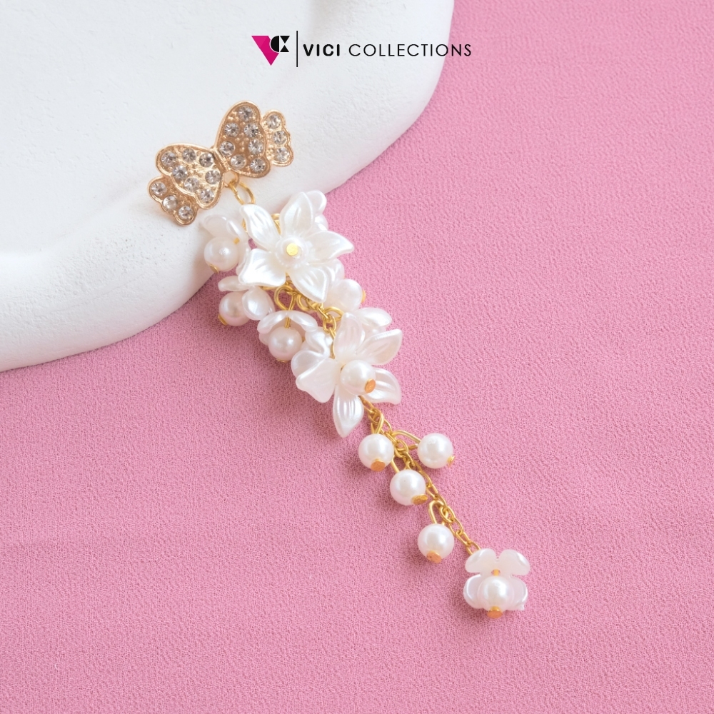  VICI Collections Bros Hijab Melati Putih Juntai (U) BSP425