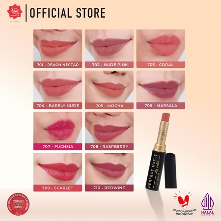 VITAPHARM Viva  Perfect Matte Lip Color 704 Barely Nude