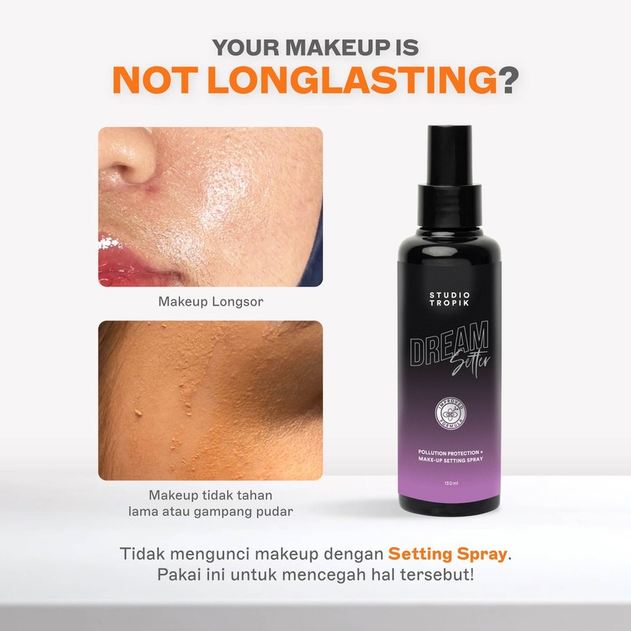 Parvis Magna Jaya Studio Tropik DreamSetter 2.0 Pollution Protection Make-up Setting Spray